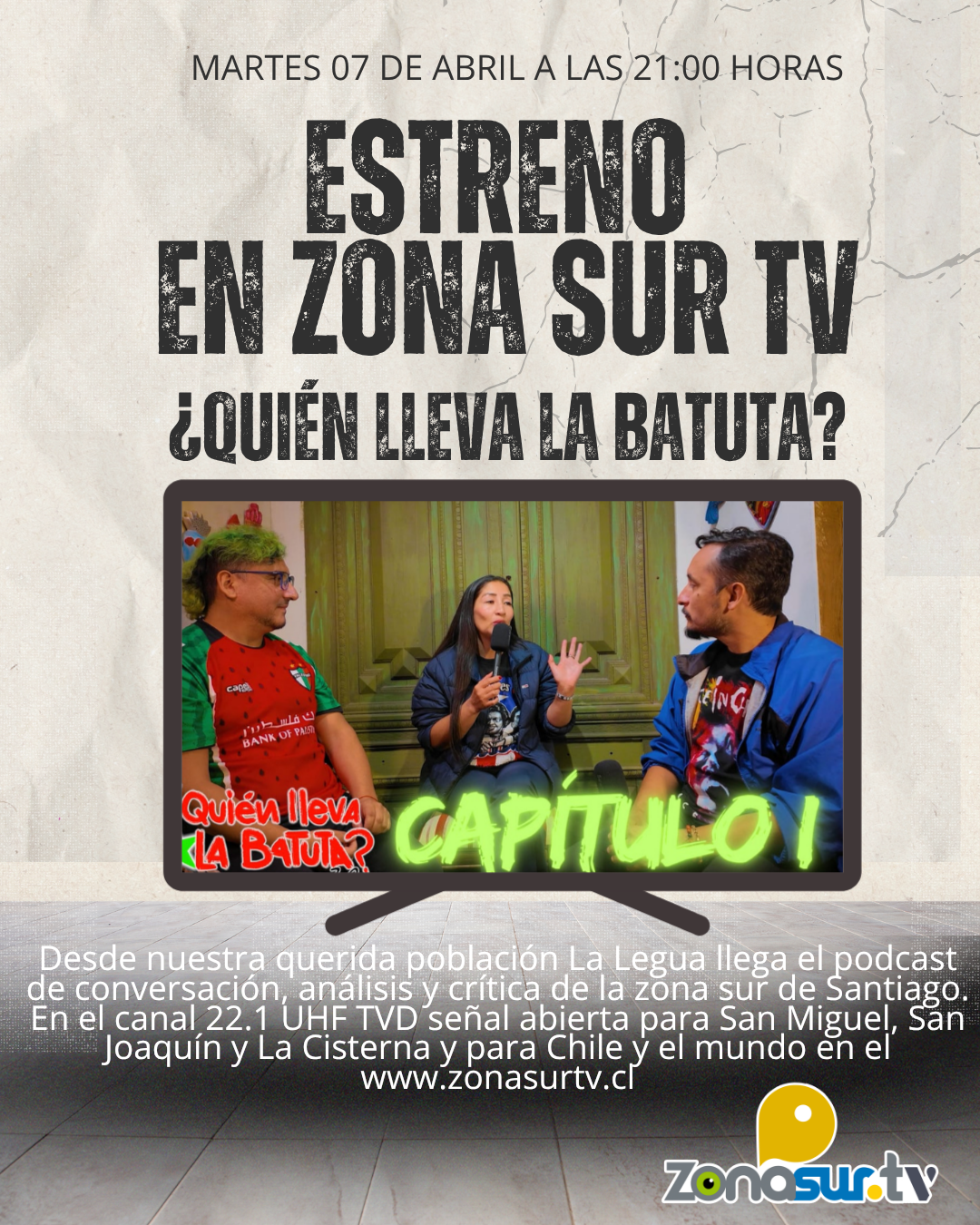 estreno en zona sur tv